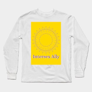 Intersex Ally Mandala Long Sleeve T-Shirt